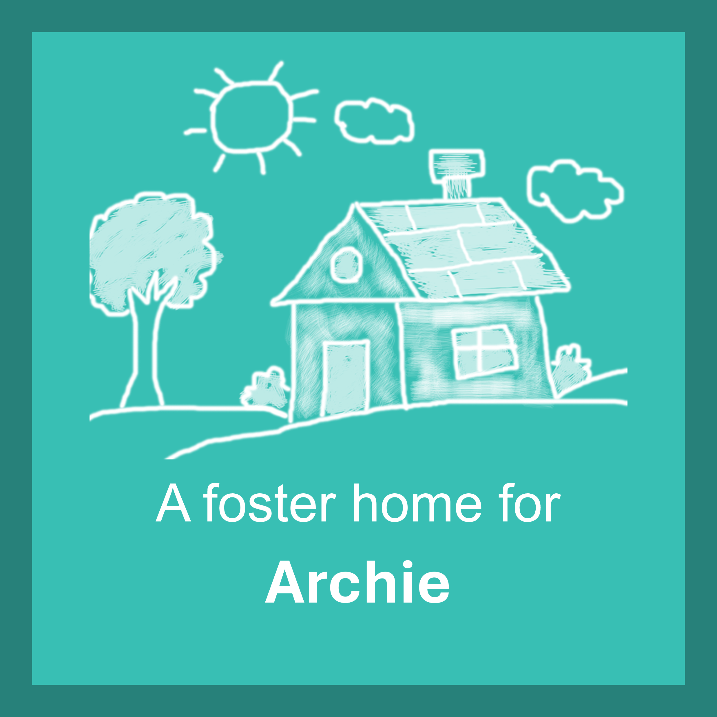 A foster family for Sadie