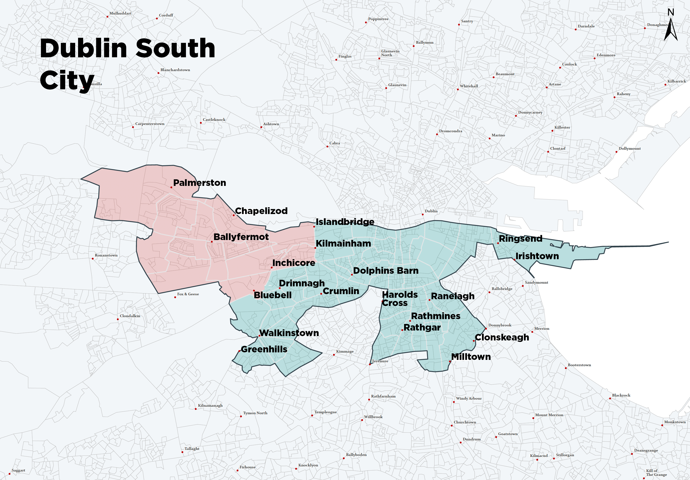 Dublin South City Map
