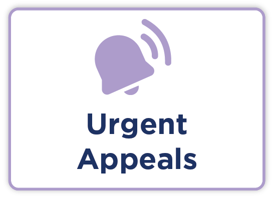 Urgent appeals