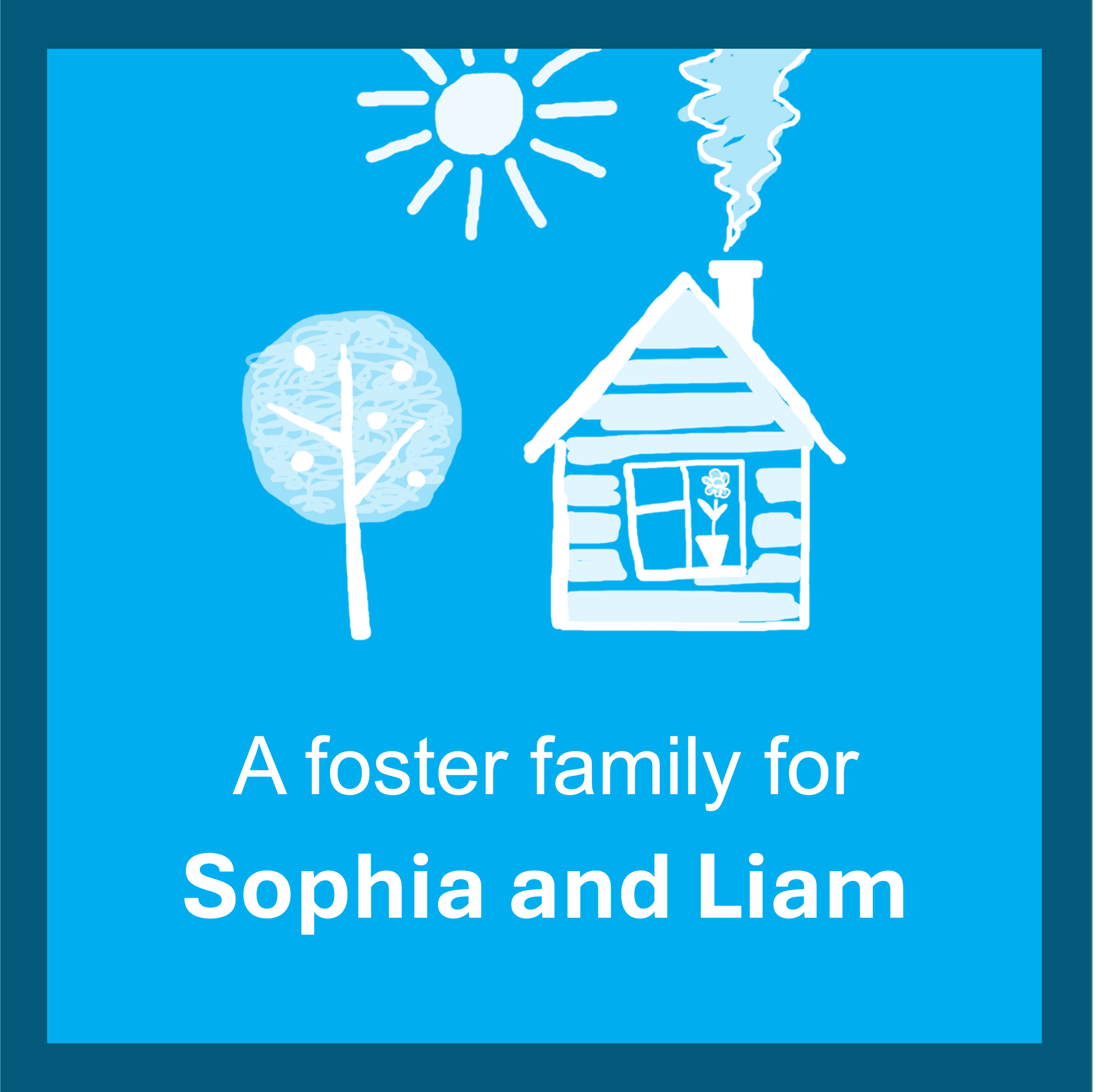 A foster family for Maya and Jacob