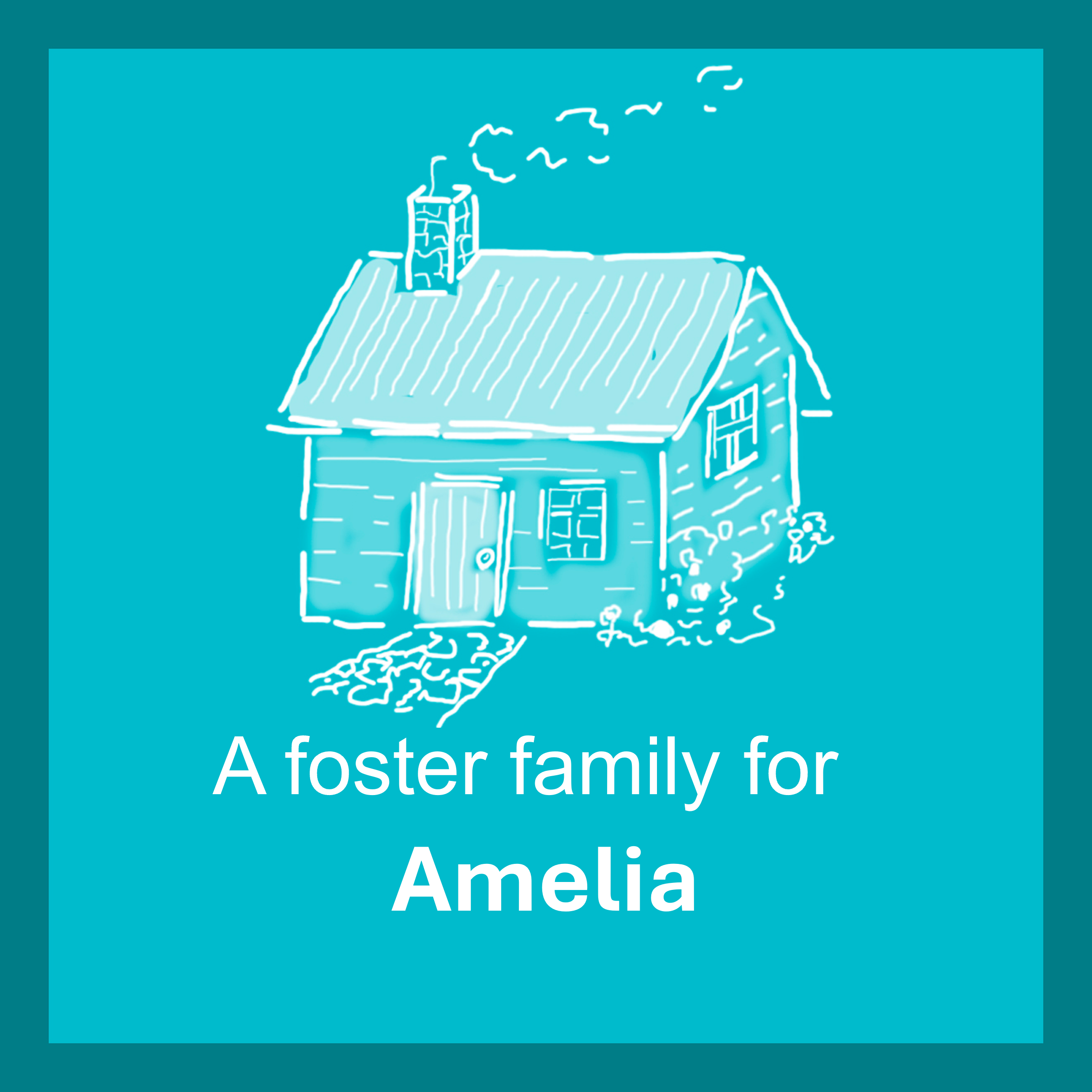 A foster family for Sadie