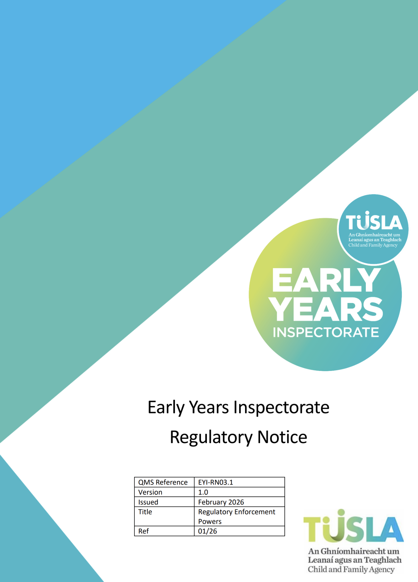 Regulatory Enforcement Powers