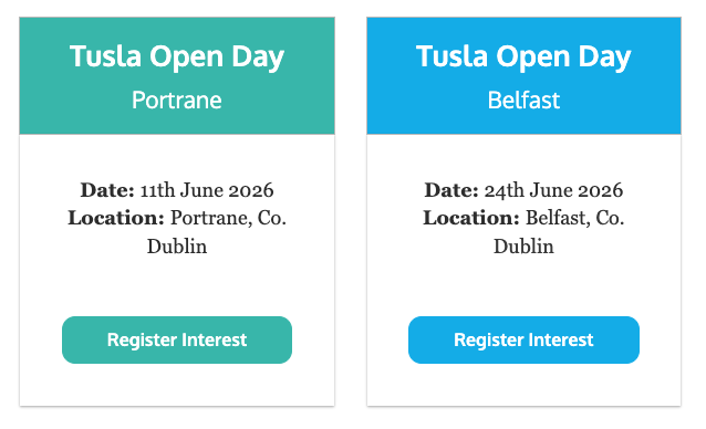 Upccoming Special Care Open Days - Click to Register