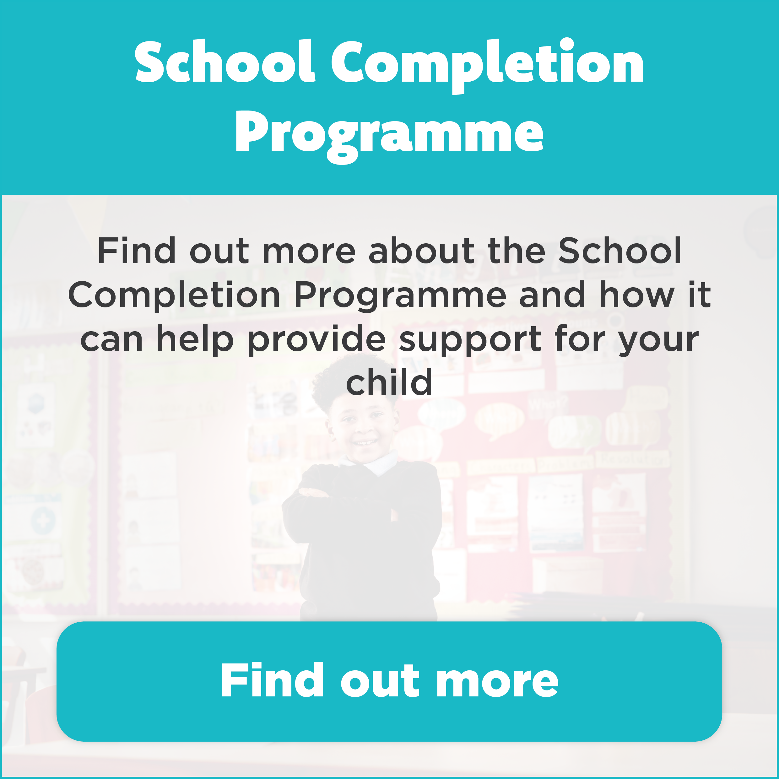School Completion Programme - Find out more